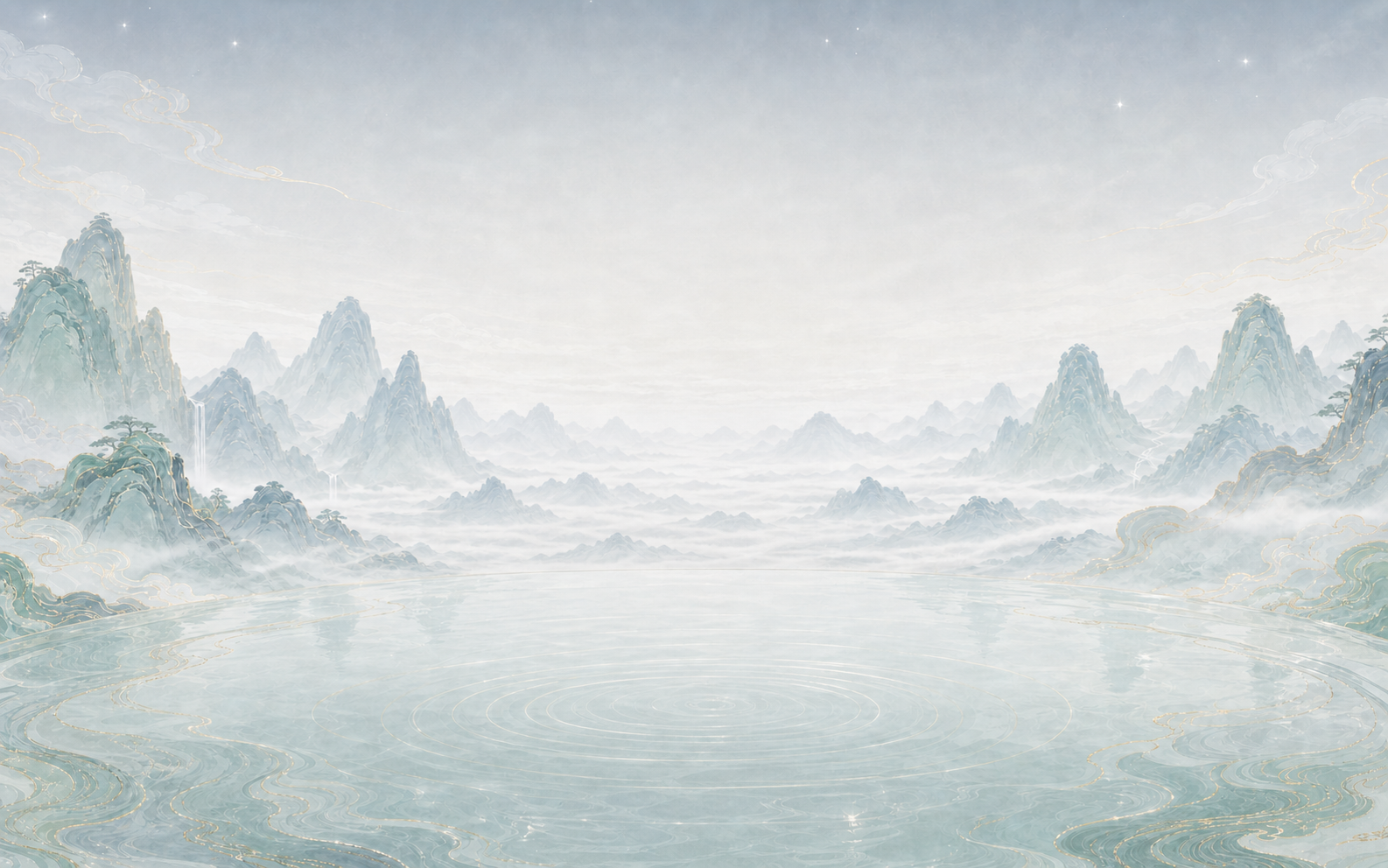 镜水云台装配背景层